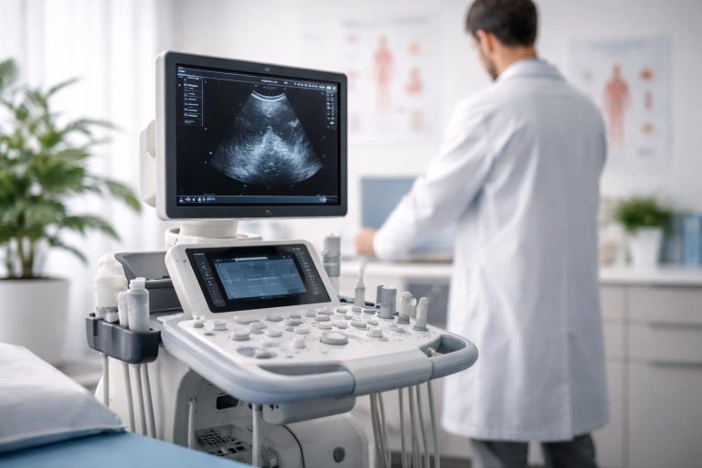 salle-examen-medicale-appareil-echographie