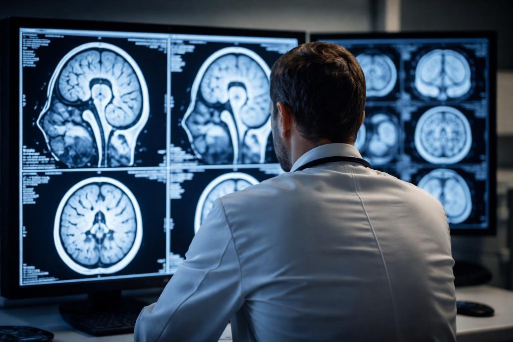 medecin-blouse-scanners-cerebraux-ecran