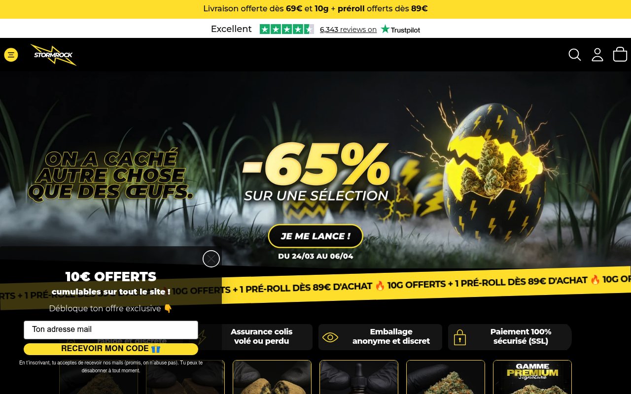 Apercu du site Stormrock